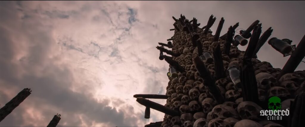 Screenshot from the movie 28 Years Later: The Bone Temple