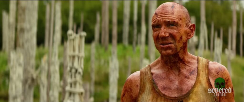 Screenshot from the movie 28 Years Later: The Bone Temple