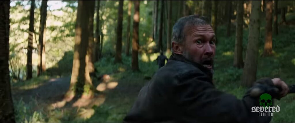 Screenshot from the movie 28 Years Later: The Bone Temple