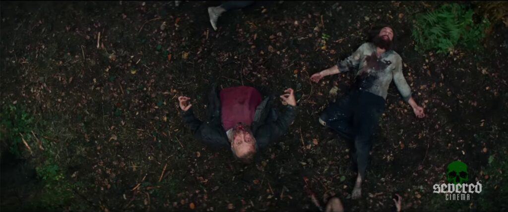 Screenshot from the movie 28 Years Later: The Bone Temple