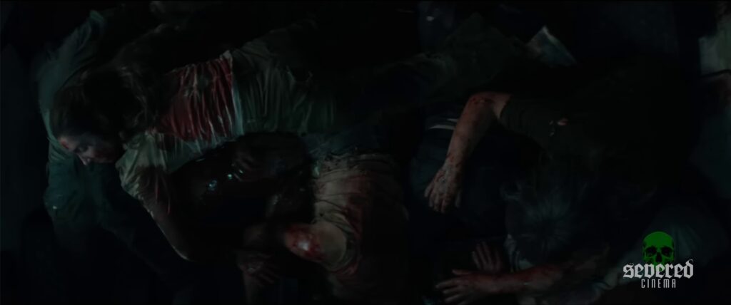 Screenshot from the movie 28 Years Later: The Bone Temple