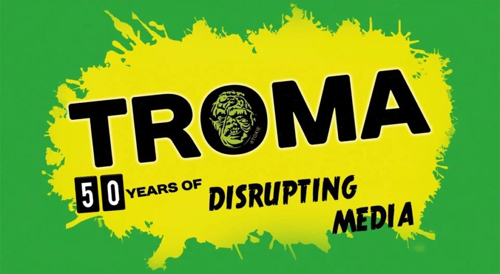 Celebrating 50 Years of Troma logo!