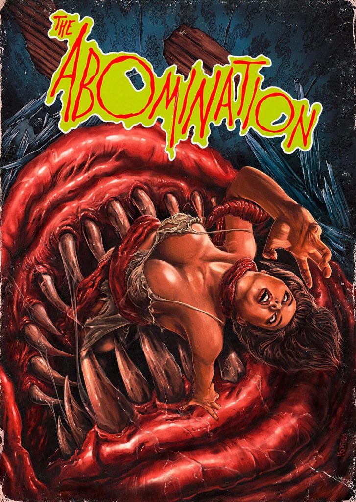 Blu-ray Cover Artwork for The Abomination