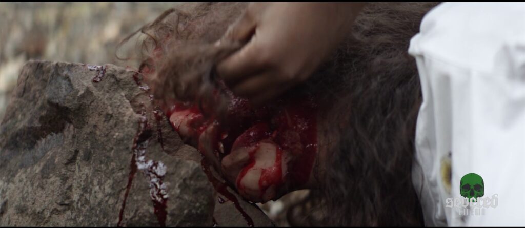 Screenshot from the movie Algea: God of Pain