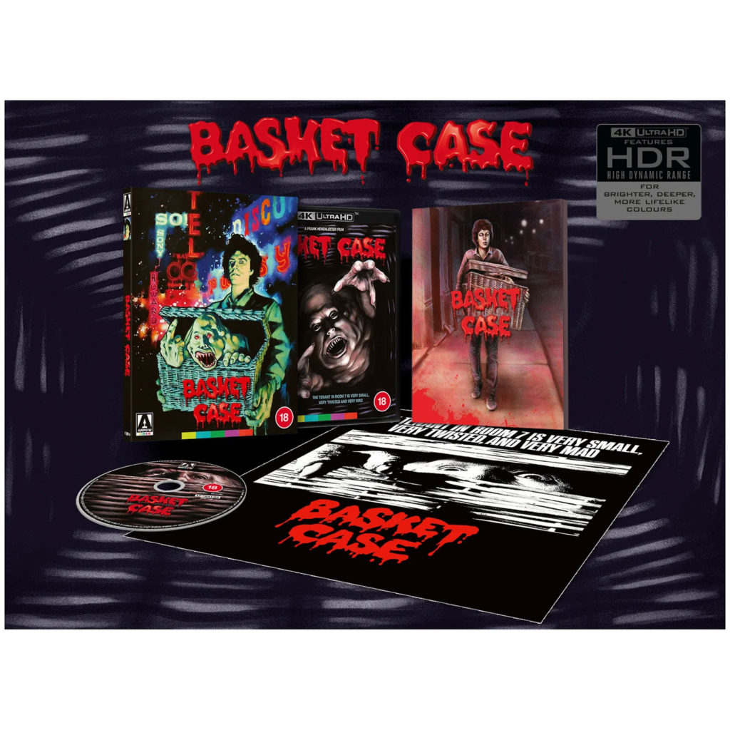 Basket Case 4K UHD from Arrow
