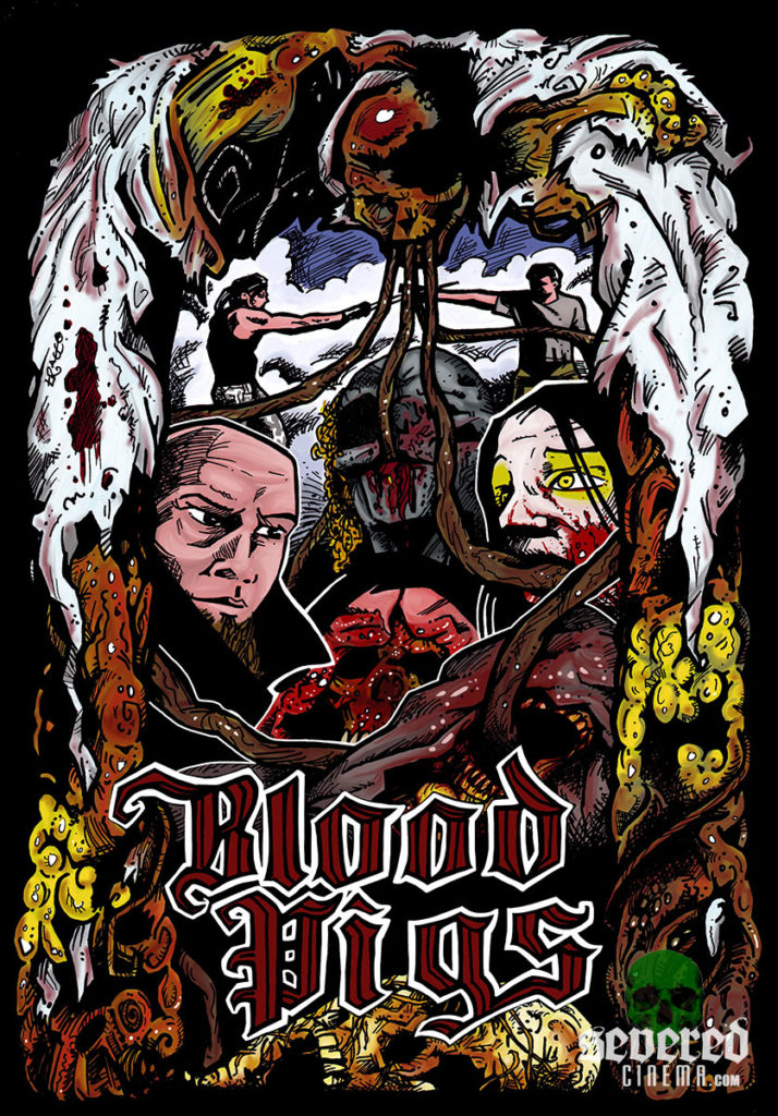 Artwork for Blood Pigs by Martin Trafford