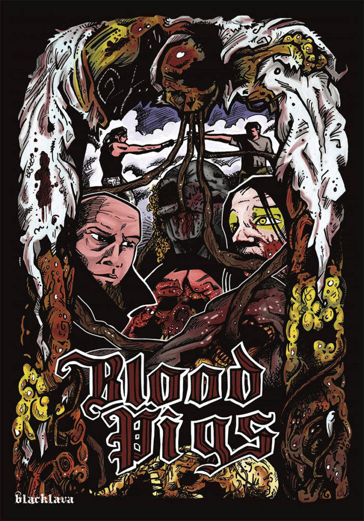 Blood Pigs artwork by Martin Trafford