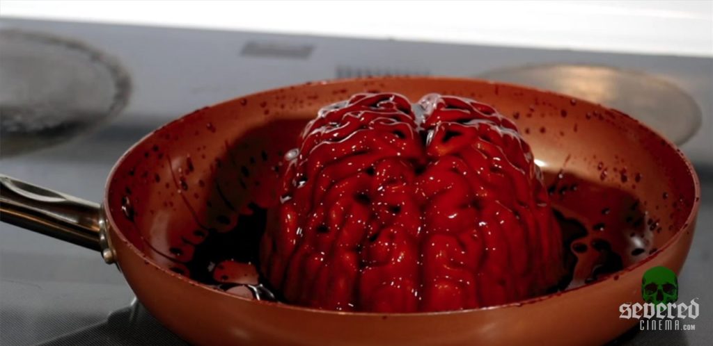 Brimstone Incorporated movie screenshot of bloody brain