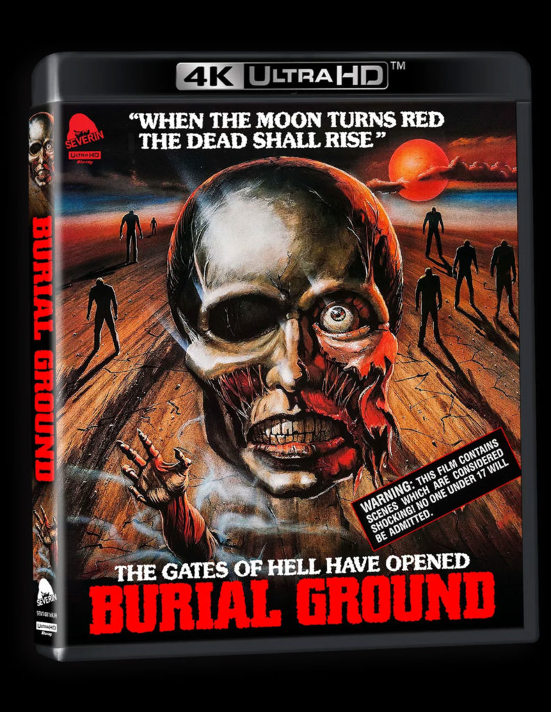 Burial Ground 4K UHD cover artwork