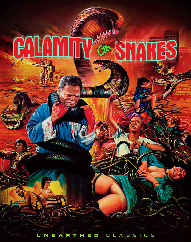 Calamity of Snakes cover artwork from Unearthed Films