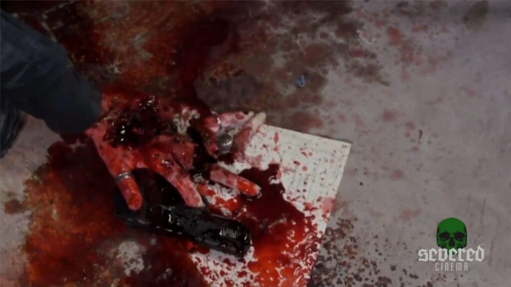 Screenshot from the movie Cement: The Final Brick in the Wall 