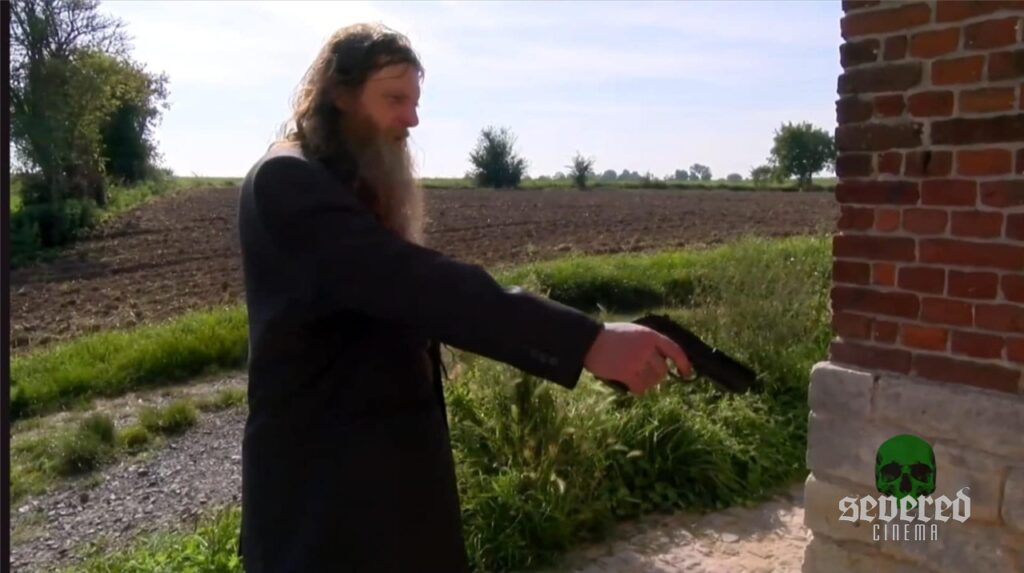 Screenshot from the movie Cement: The Final Brick in the Wall 