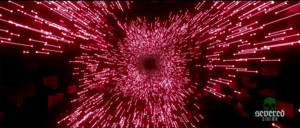 Kaleidoscopic sequence in Michael Moutsatos' movie Chameleon.