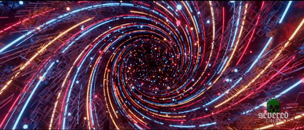 Kaleidoscopic sequence in Michael Moutsatos' movie C