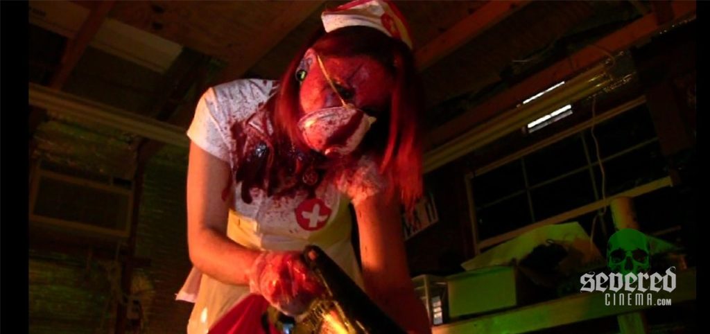 Screenshot from the movie Chaos A.D. from The Sleaze Box