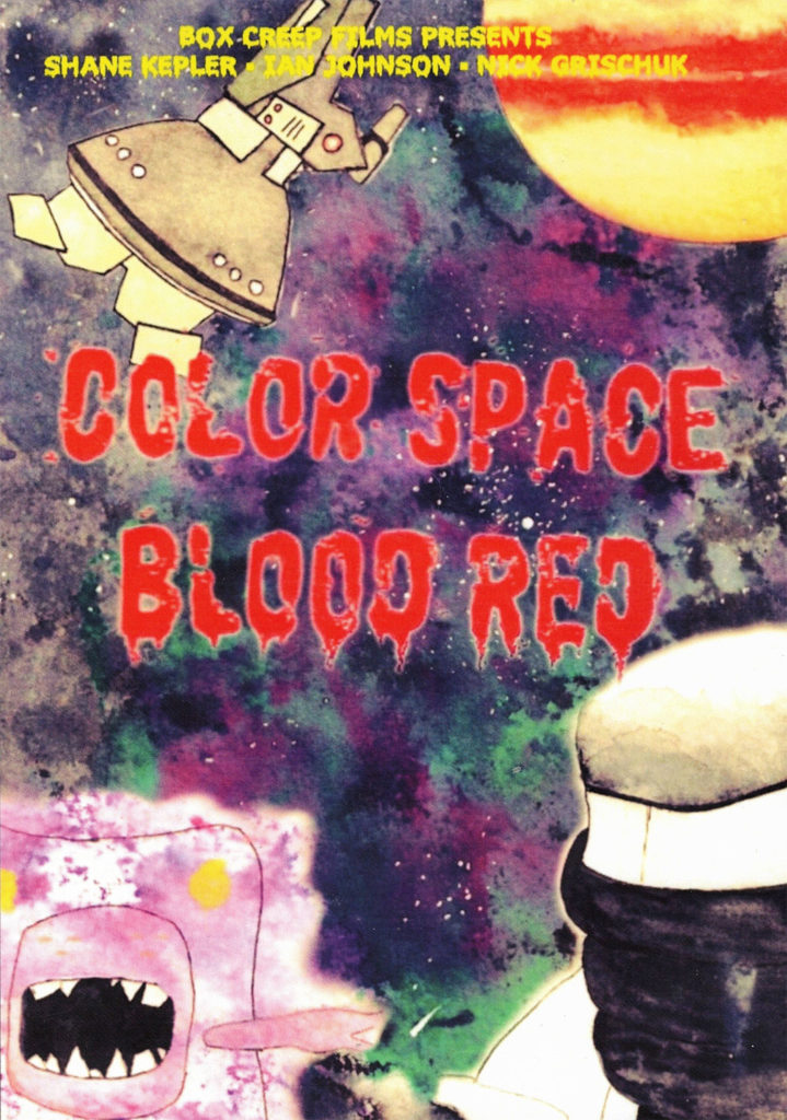 Color Space Blood Red DVD cover artwork