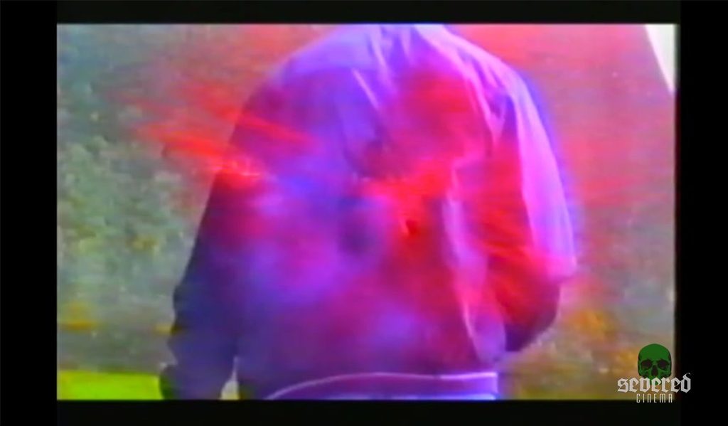 Screenshot from Gialli, Guns and Gore -- Darren Wards early movies