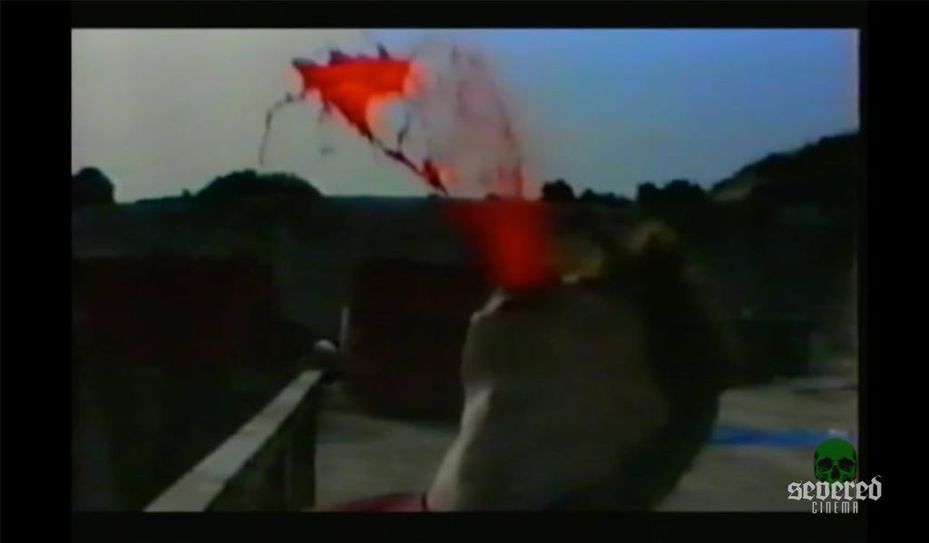 Screenshot from Gialli, Guns and Gore -- Darren Wards early movies