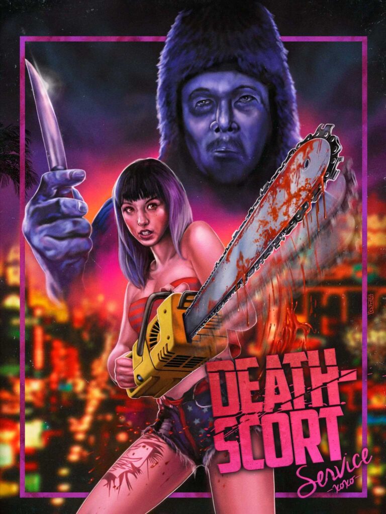 Death-scort Service blu-ray cover artwork