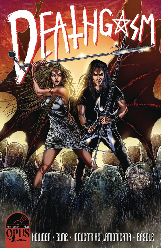 Deathgasm comic book cover artwork