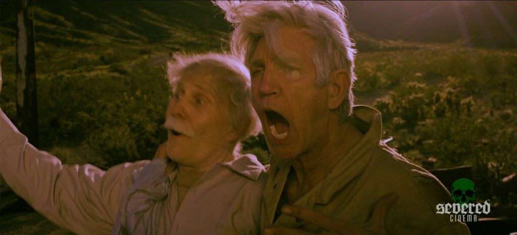 Eric Roberts in the movie Desert Fiends