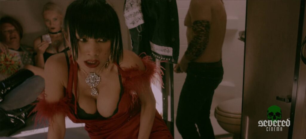 Bai Ling in the movie Desert Fiends
