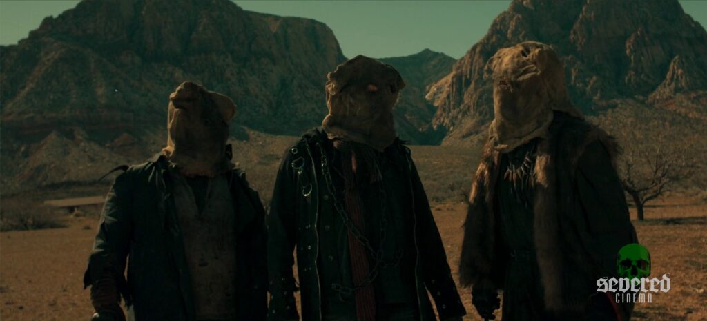 Screenshot from the movie Desert Fiend