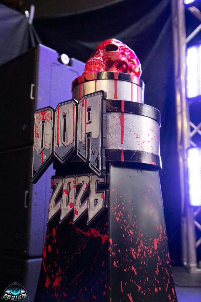 TNT's D.O.A. 2026 Tournament trophy photo from Eyes of the Fan