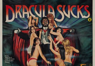 Dracula Sucks original poster artwork