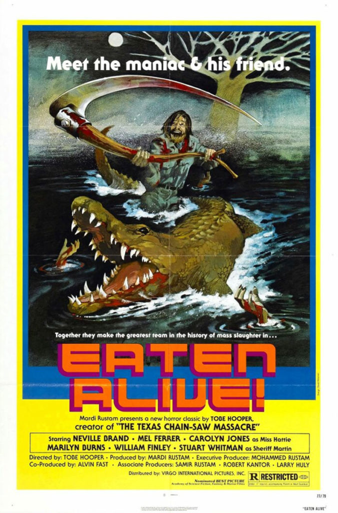 Eaten Alive (1976) theatrical movie poster