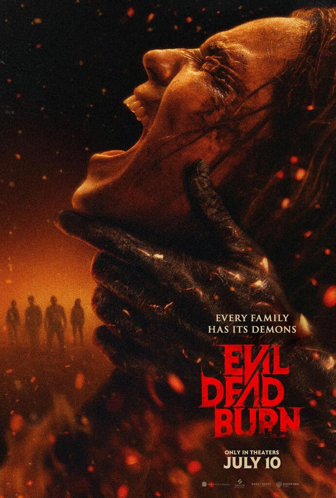 Evil Dead Burn theatrical poster