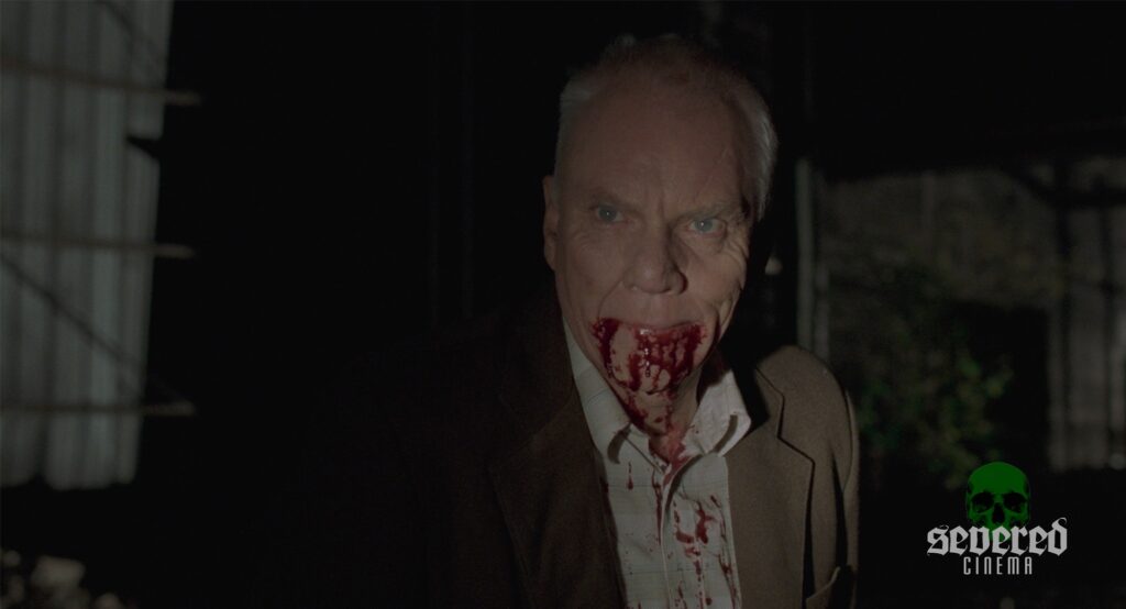 Screenshot from the UHD release of Evilenko from Unearthed Films