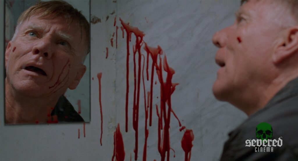 Screenshot from the UHD release of Evilenko from Unearthed Films