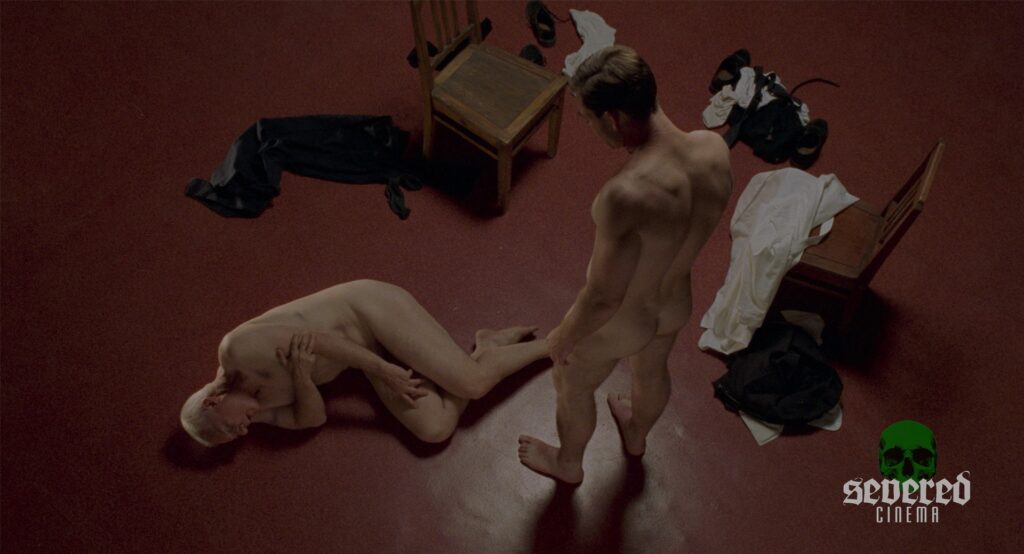 Screenshot from the UHD release of Evilenko from Unearthed Films