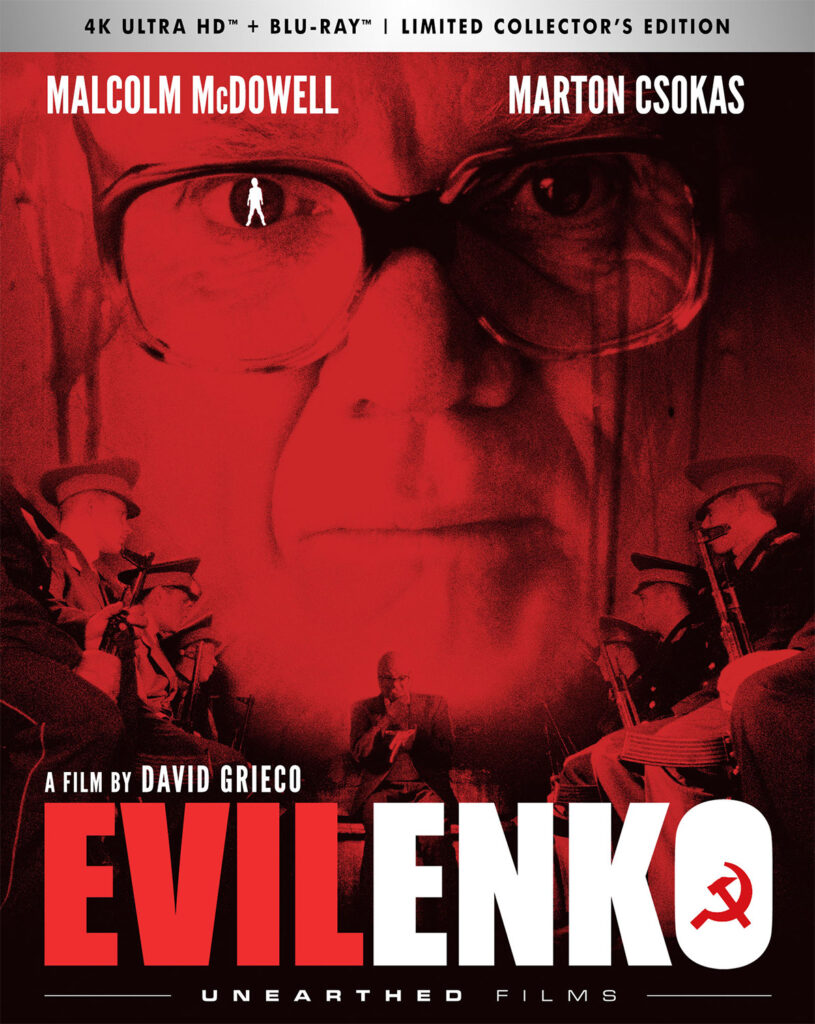 Evilenko 4K UHD cover artwork from Unearthed Films