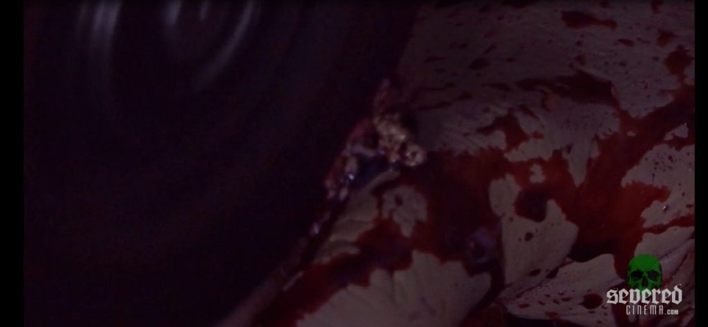 Gore scene from the movie Final Caller
