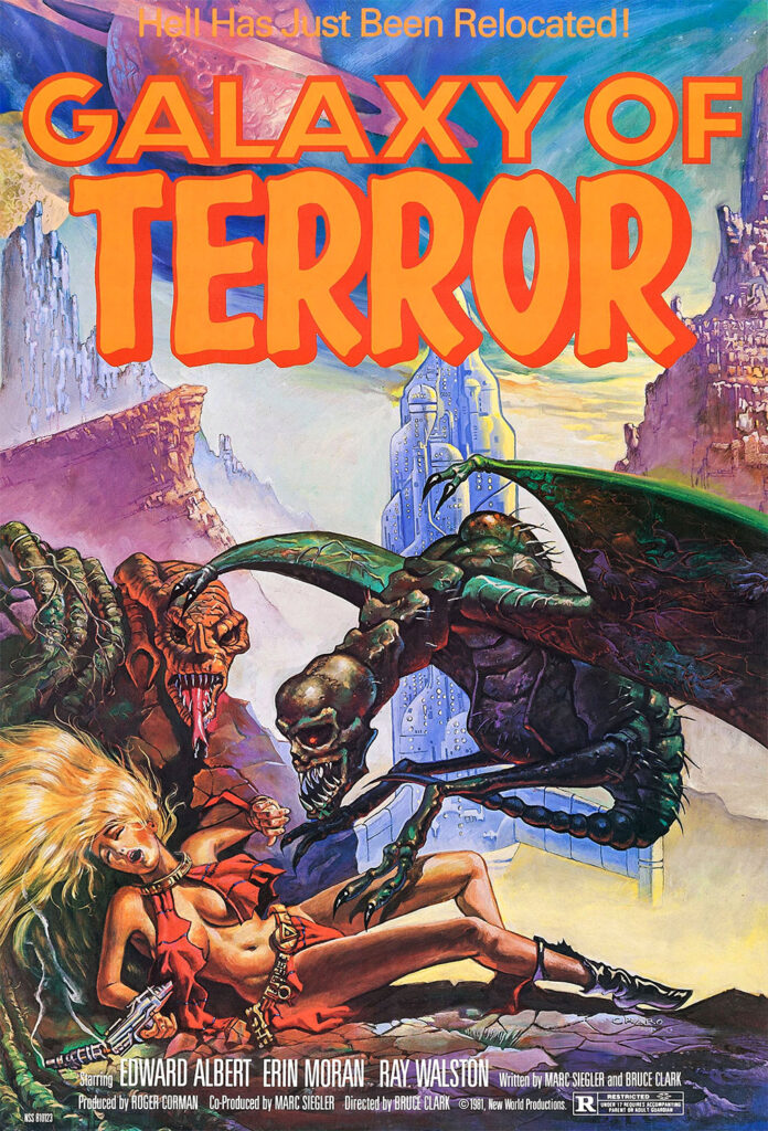 Galaxy of Terror poster artwork