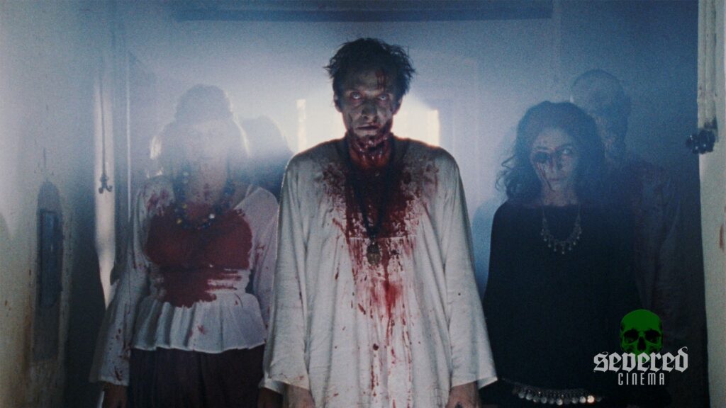 Screenshot from Olaf Ittenbach's Garden of Love