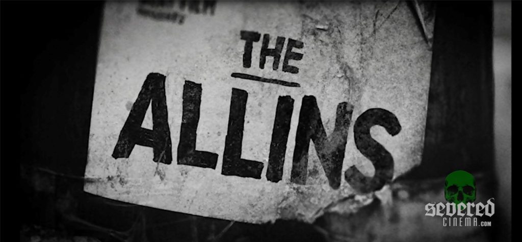 The Allins title card