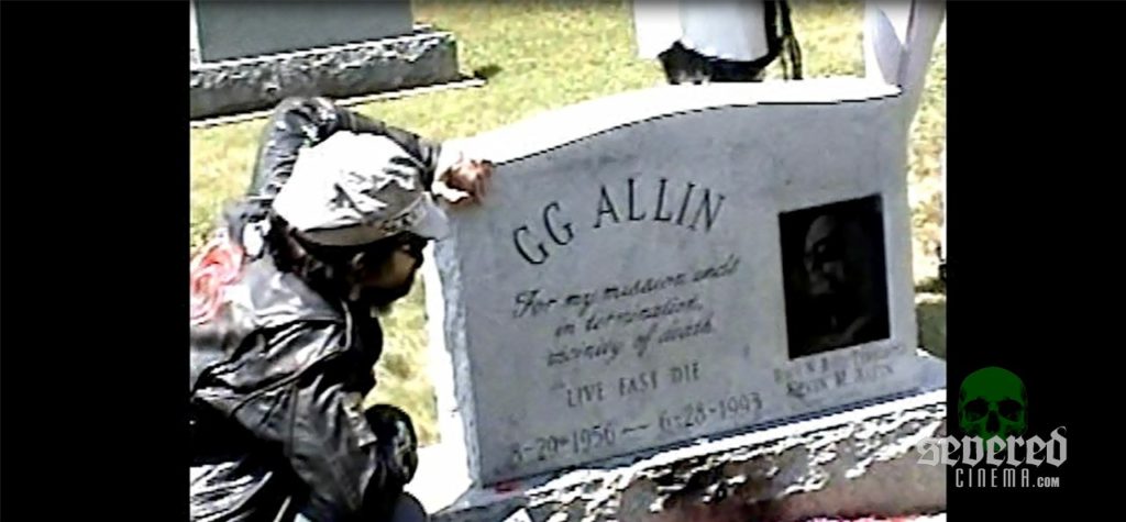 GG Allin's grave