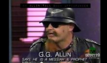 GG Allin Talk Show Appearances Review!