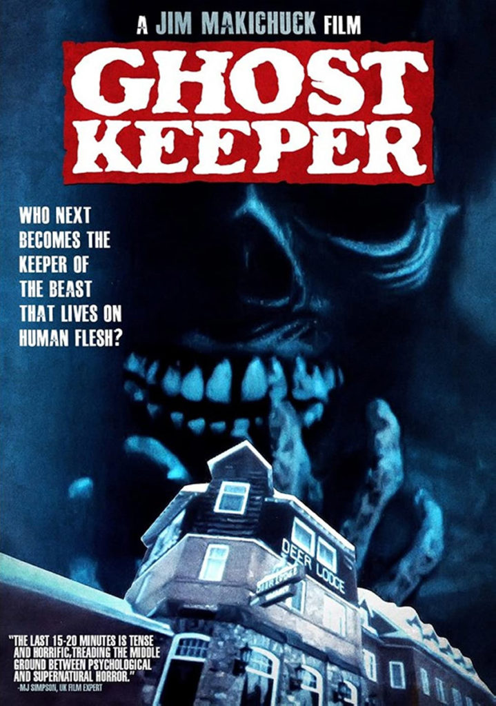 Ghostkeeper movie cover artwork from Code Red DVD