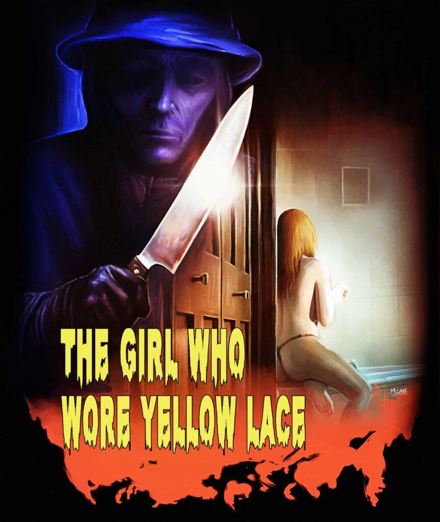 The Girl Who Wore Lace blu-ray cover artwork
