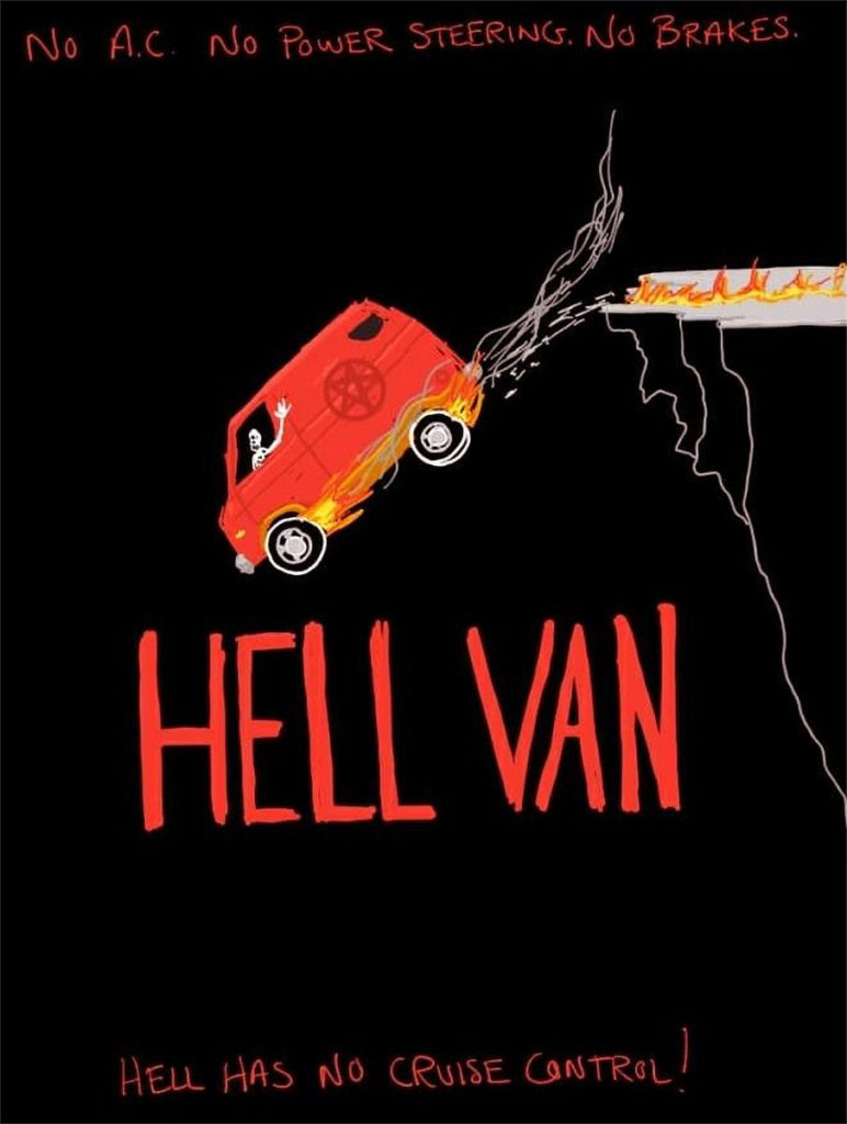 Cover artwork for the movie Hell Van