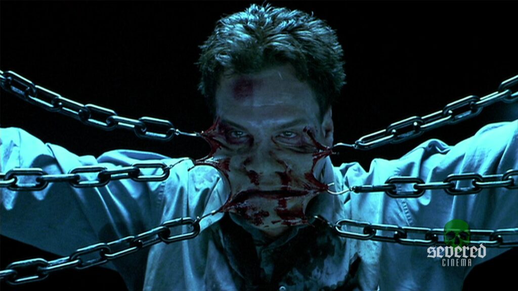 Screenshot from the movie Hellraiser: Inferno