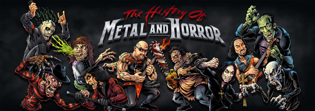 History of Metal and Horror banner