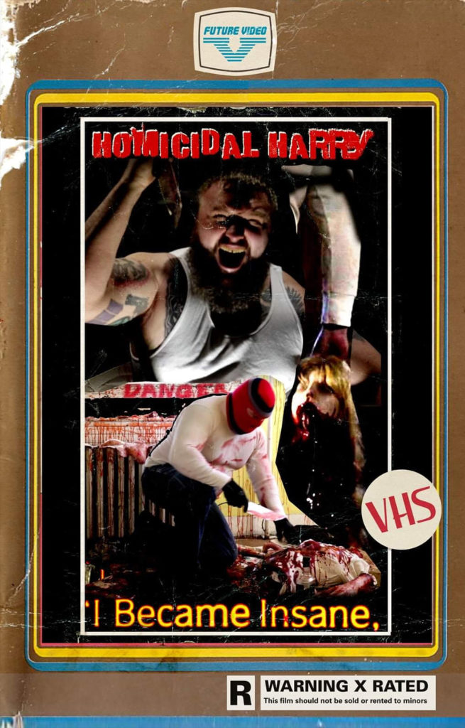 Homicidal Harry VHS cover artwork