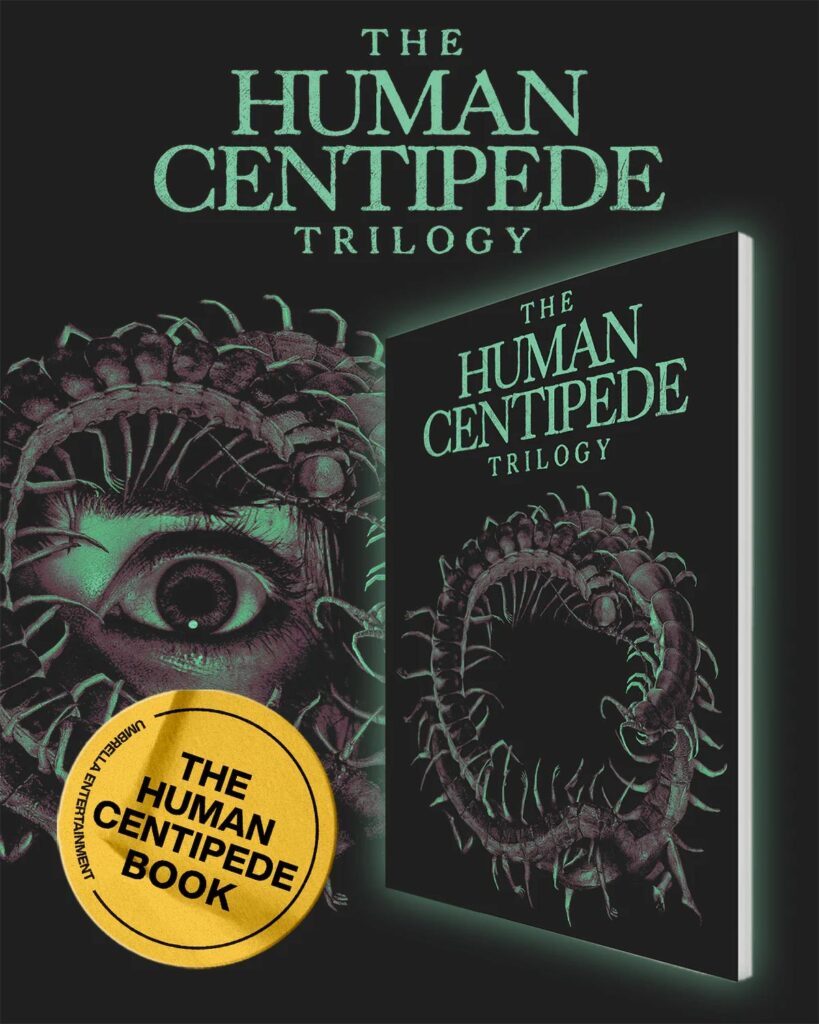 The Human Centipede book from Umbrella Entertainment