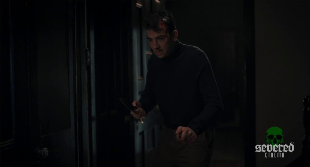 Movie poster screenshot from Caitlin Cronenberg's Humane.