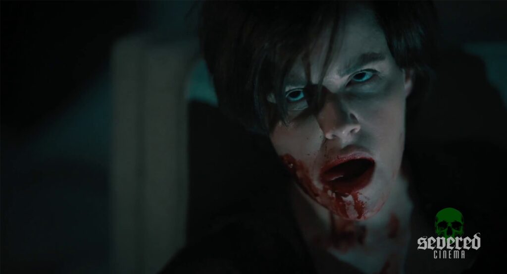 Movie poster screenshot from Caitlin Cronenberg's Humane.